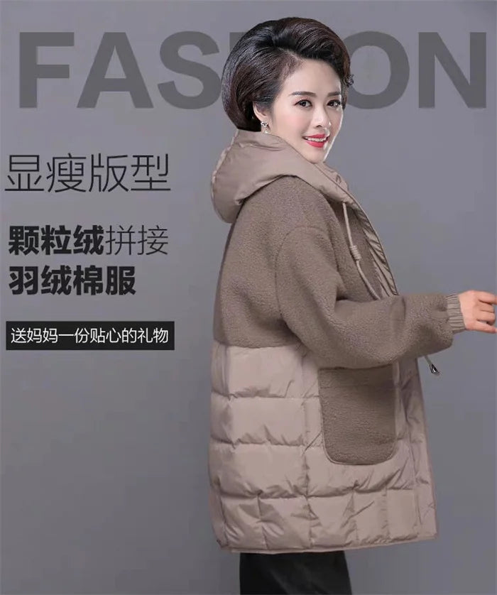 Women Padded Jackets Autumn/Winter Hooded Outerwear 2022.