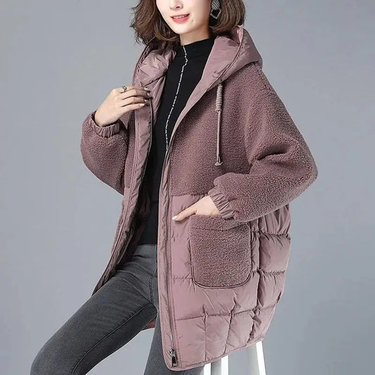 Women Padded Jackets Autumn/Winter Hooded Outerwear 2022.