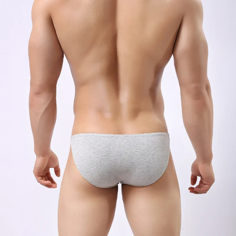 Men's sexy cotton and Breathable Front Convex Underwear.