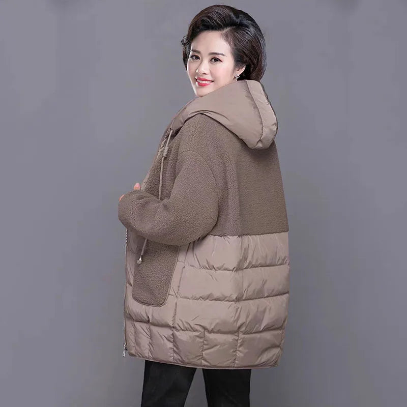 Women Padded Jackets Autumn/Winter Hooded Outerwear 2022.