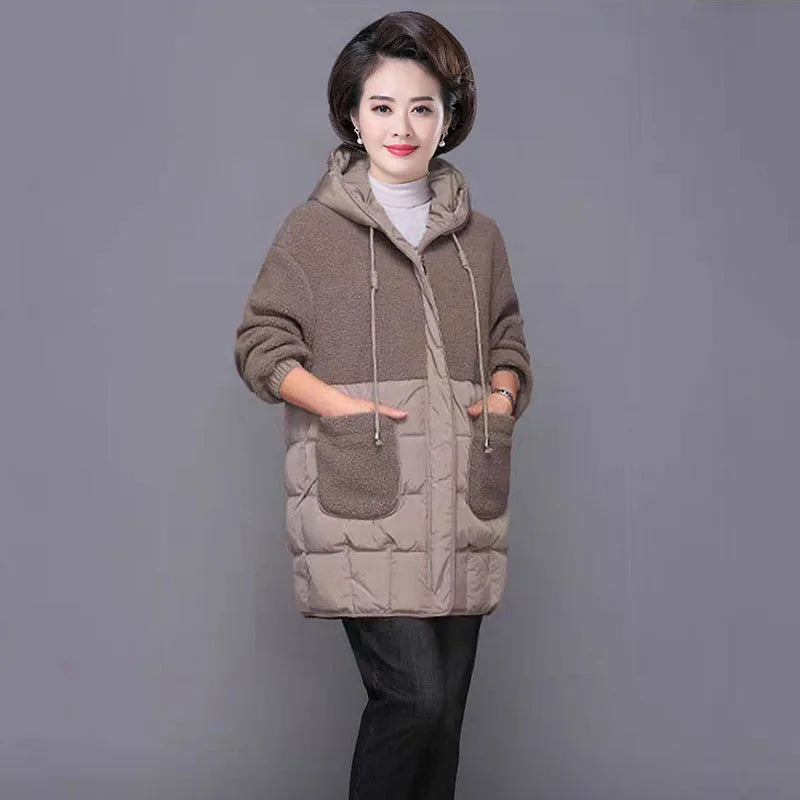 Women Padded Jackets Autumn/Winter Hooded Outerwear 2022.