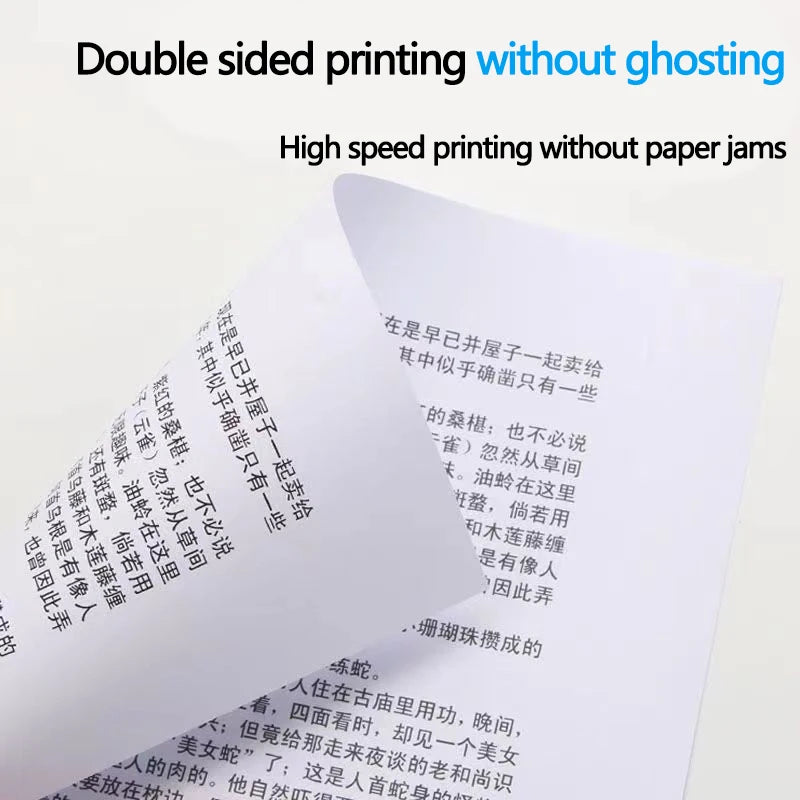 100pcs/lot A4 White Printer Paper Office Supplies draft Multi-purpose Business Printing Information Draft Wood Pulp Copy Papers