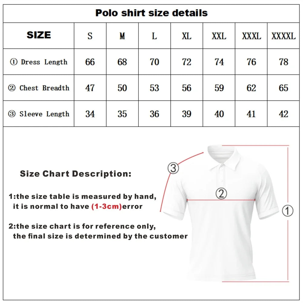 NoEnName_Null Golf Shirt for Men Casual 100% Polyester Shirt  High Quantity Turn Down Collar Polo Shirt.