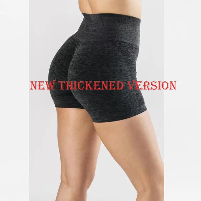 Women High Waist Sport and Workout Seamless Leggings Shorts.