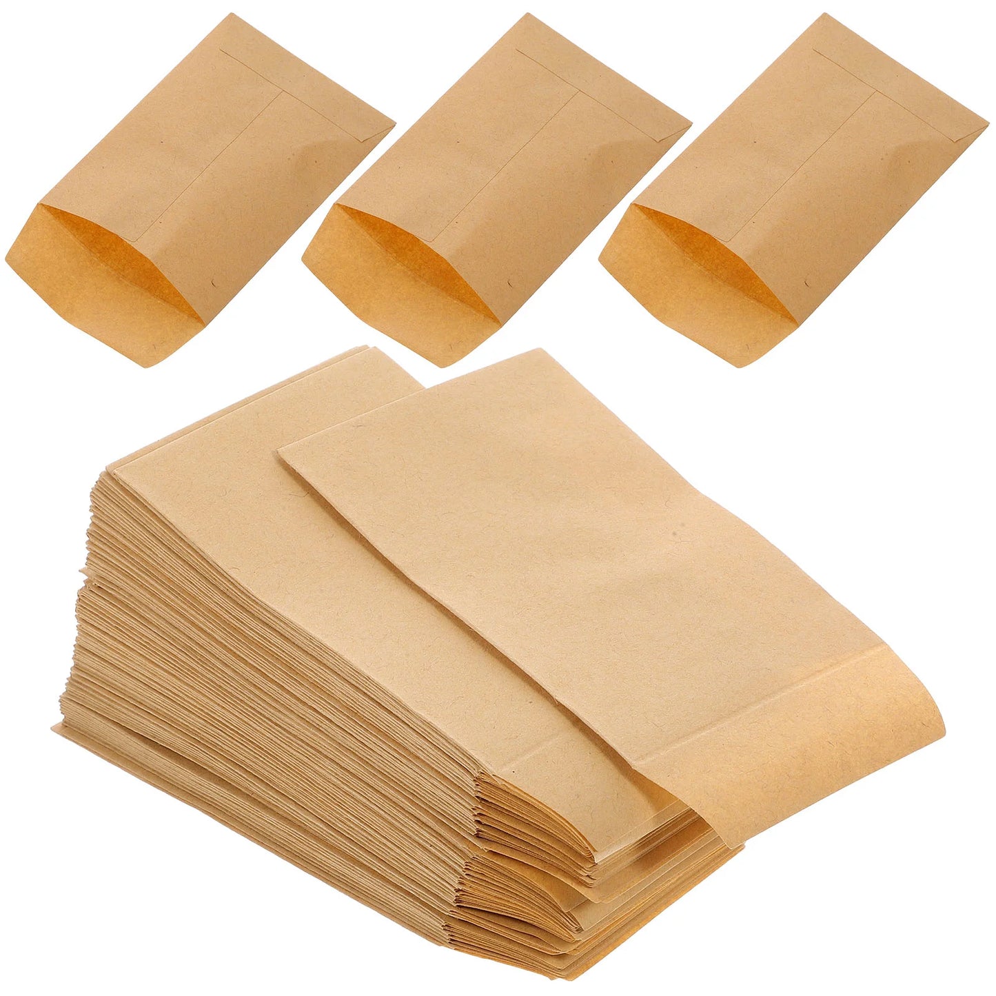 100 Pcs - Elegant Invitation Envelopes & Secure Mailing Solutions for Every Occasion.