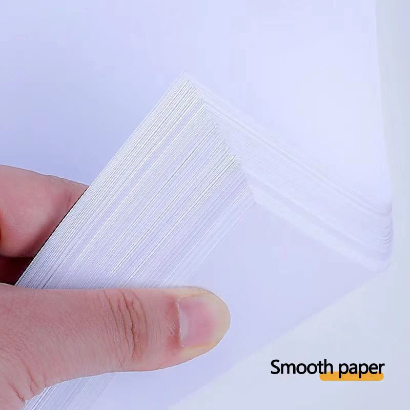 100pcs/lot A4 White Printer Paper Office Supplies draft Multi-purpose Business Printing Information Draft Wood Pulp Copy Papers