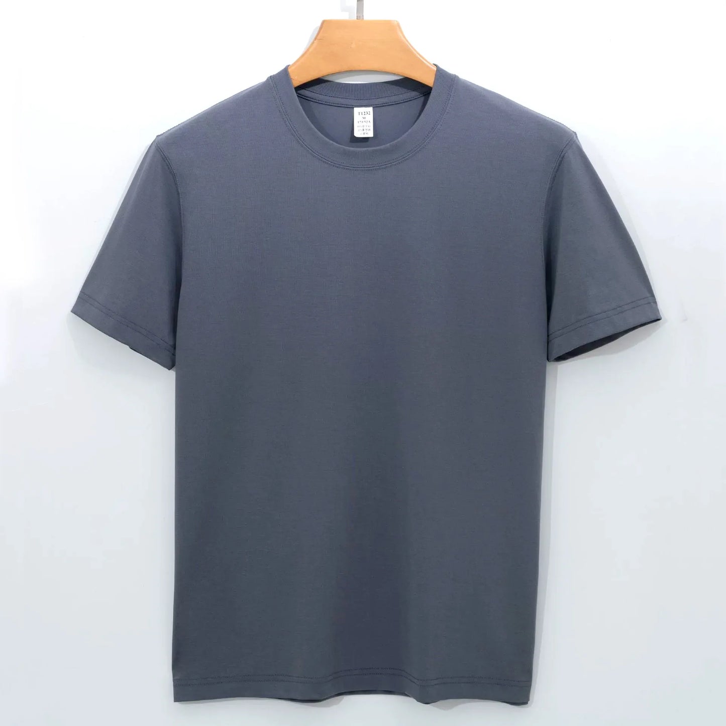 Man High Quality Antibacterial T-Shirt Short Sleeve.